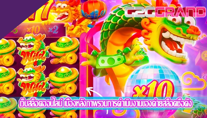เว็บสล็อตออนไลน์ เบื้องหลังภาพรวมการดำเนินงานของค่ายสล็อตชื่อดัง