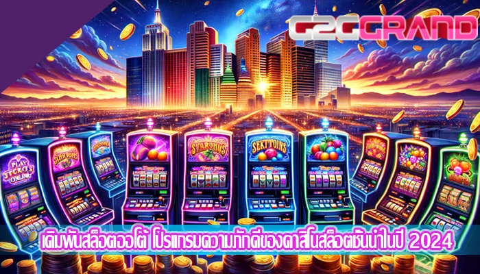 เดิมพันสล็อตออโต้ โปรแกรมความภักดีของคาสิโนสล็อตชั้นนำในปี 2024