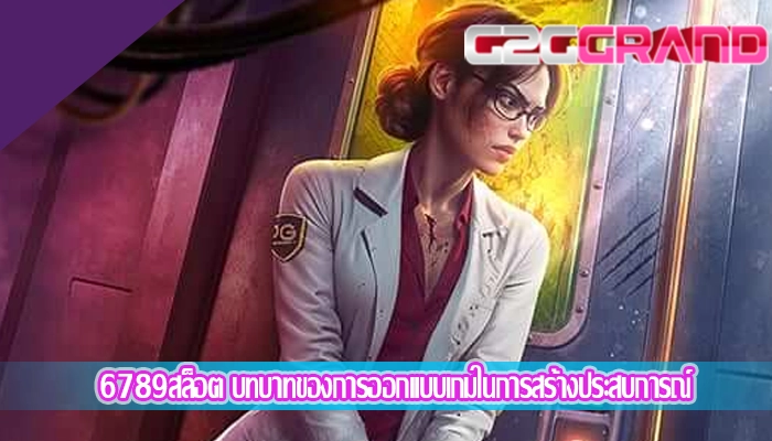 6789สล็อต บทบาทของการออกแบบเกมในการสร้างประสบการณ์